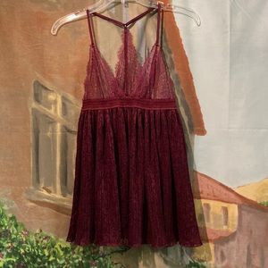 Victoria’s Secret lace babydoll lingerie dress